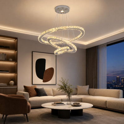 3 - Light Unique/Statement LED Chandelier