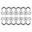 Stainless Steel Shower Curtain Hook-60035515