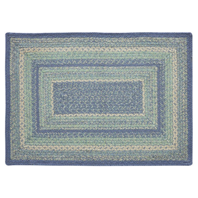 Maronay Hand Braided Geometric Indoor Rug