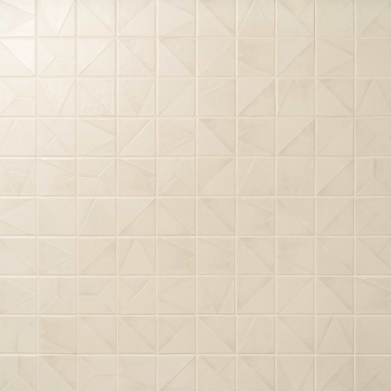 Stacy Garcia Valenova 5x5 Textured Matte Ceramic Tile, Deco Taupe