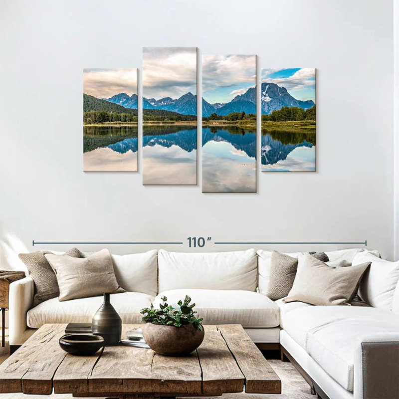 Jenny Lake Vista, 48" H x 75" W