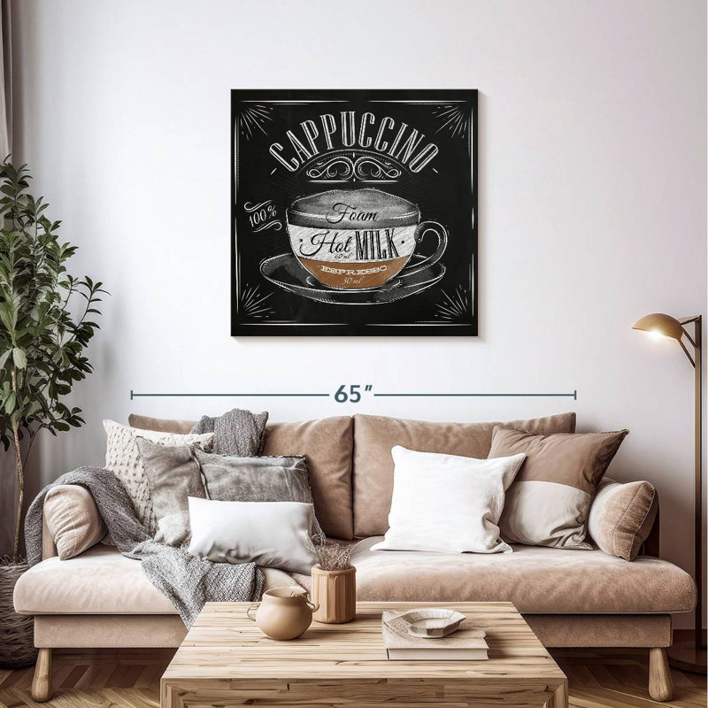 Yarlin Cappuccino Poster, 36" H x 36" W