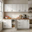 Table de buffet de 120 po de style buffet pour garde-manger (sans plateau)