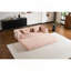 Canapé-lit convertible avec coussin cylindrique, canapé-lit pliant en velours côtelé avec structure de forme fixe, canapé-lit de salon pour chambre à coucher-297822541