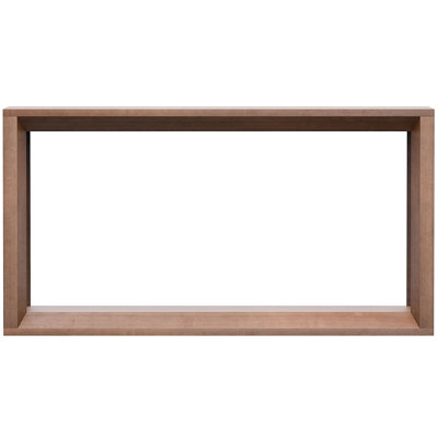 Retro Minimalist Wooden Rectangular Console Table Behind Sofa Couch Table Entryway Table Hallway Table