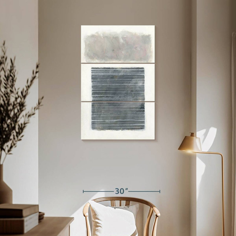 Avery Venetian Gray, 57" H x 36" W