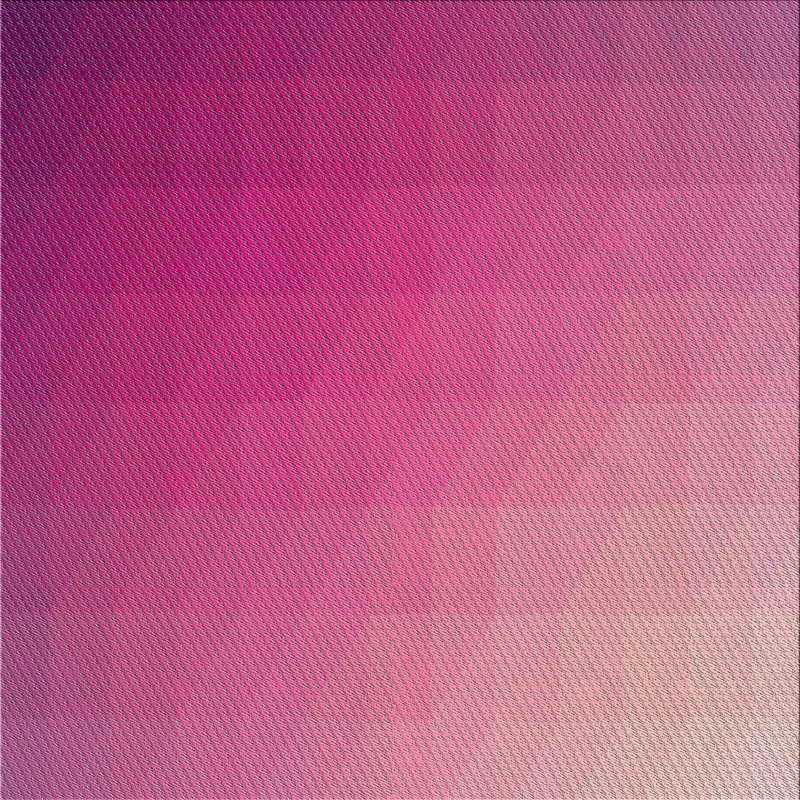 Tapis de zone rose foncé à motifs, Carré 6 pi