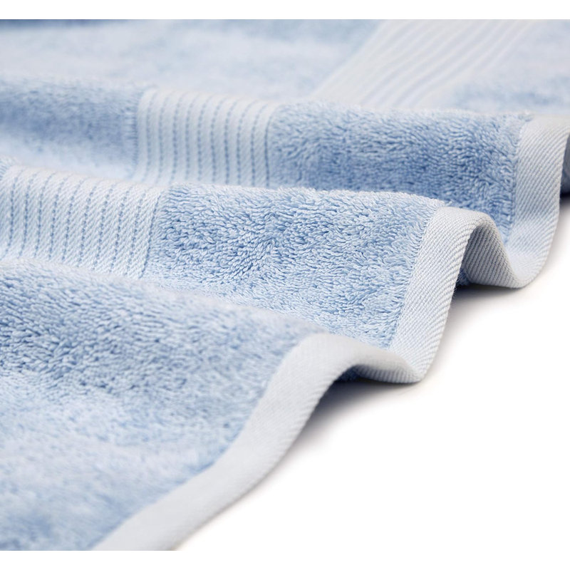 100% Cotton Bath Towel, Sky Blue
