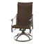 Michigan Woven High Back Swivel Rocking Dining Chair-2084227133-2084227127