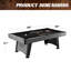 Table de billard 7,5 pi avec porte-queues et accessoires Barrington Billiards Blackstone