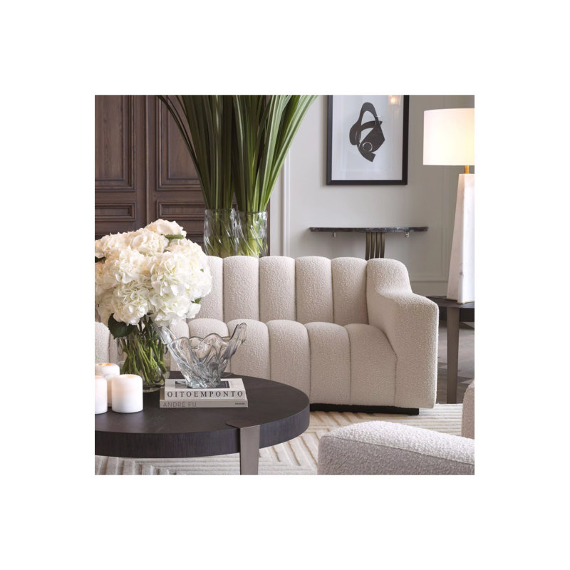 Renaissance 39'' W Console Table, Brass, Gray