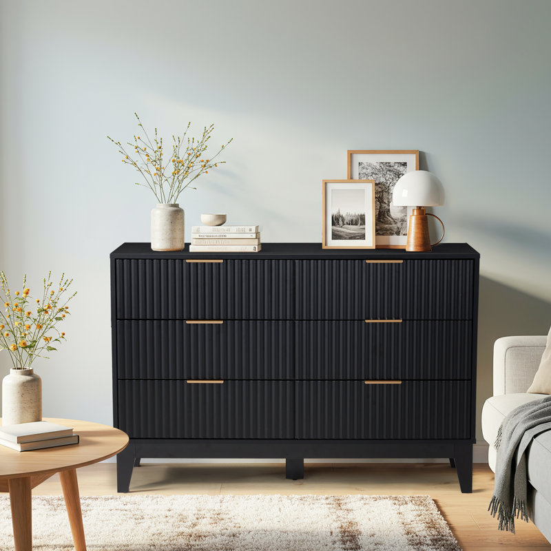 119.9cm W 6 - Drawer Chest of Drawers