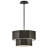 Facet Five-Light Convertible Hexagonal Two-Tier Pendant-94486974-94486975