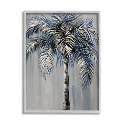 «Bay Isle Home ™», palmier gris, art de la giclée par Nan