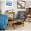 Banc de rangement en similicuir Aavan