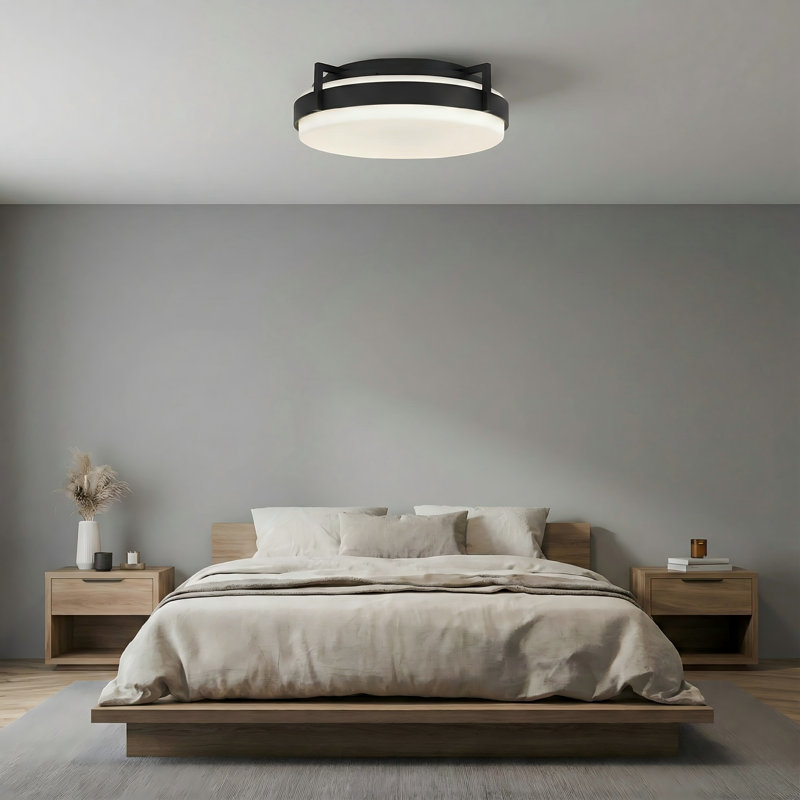 Luminaire encastré à DEL de 12 po à économie d'énergie intégré