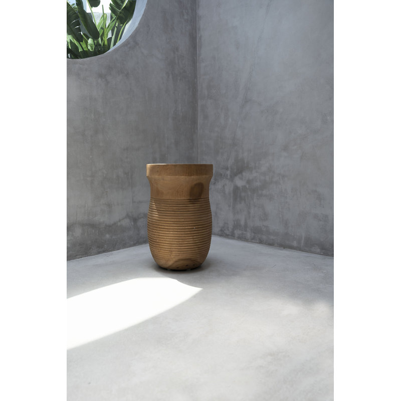 Jeddito Solid Wood Accent Stool