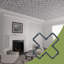 Panneaux de plafond décoratifs en acrylique très large l 29 29/8 po x H 29 7/8 po x T 1/8 po-662265447-662265368