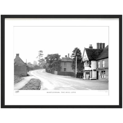Martlesham, The Hill C1955 by Francis Frith - Single Picture Frame Print