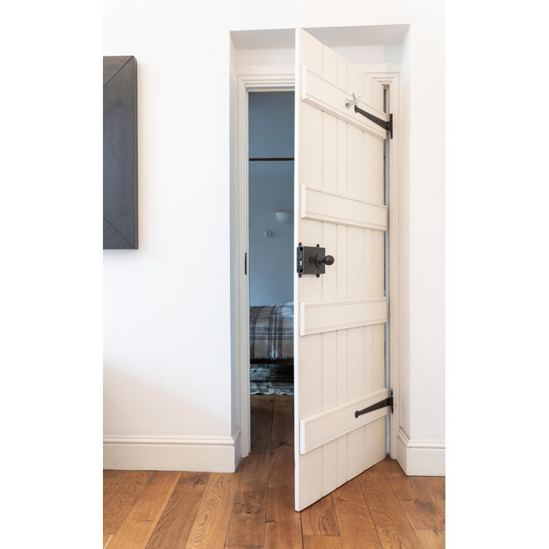 13cm H x 45.7cm W Surface Mount Pair Door Hinges, Beeswax