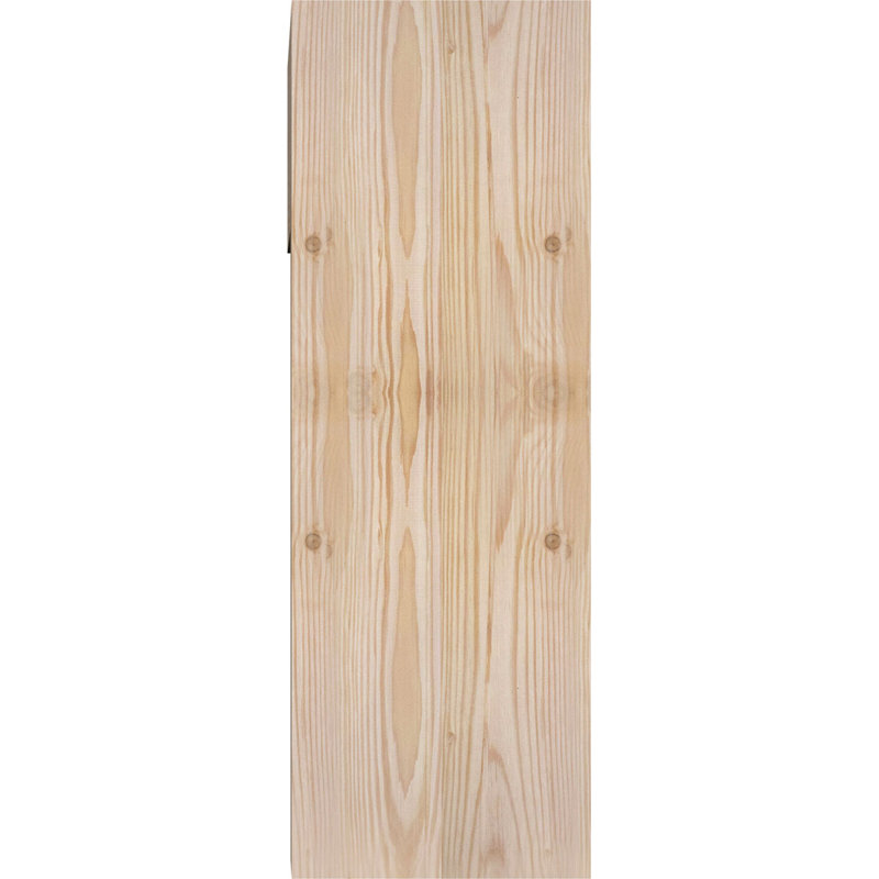 Support de bloc olympique avec entretoise décalée, 22 X 22, Sapin Douglas de l 7 1/2 (lisse)
