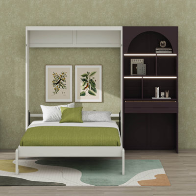 Lit escamotable avec lit escamotable et lit escamotable en bois massif