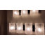 Applique murale Brilliance - chrome - P 3,75 po x l 6,75 po x H 22 po