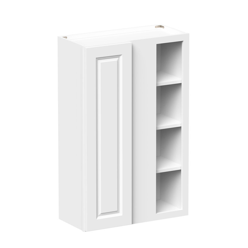 Armoire murale de coin standard de cuisine l 27 po x P 12 po x H 42 po prête à assembler Casainc, W27"x D12"x H42"