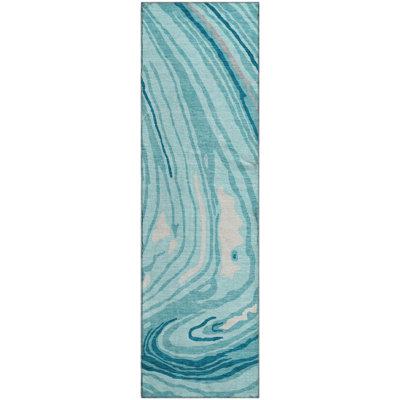 Premium Machine Washable Cossette AMF1051 Swirls Rug