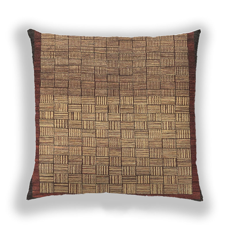 Coussin Abstract 1696, Microsuède