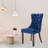 Tufted Velvet Wing Back Side Dining Chairs-747323164-747323165