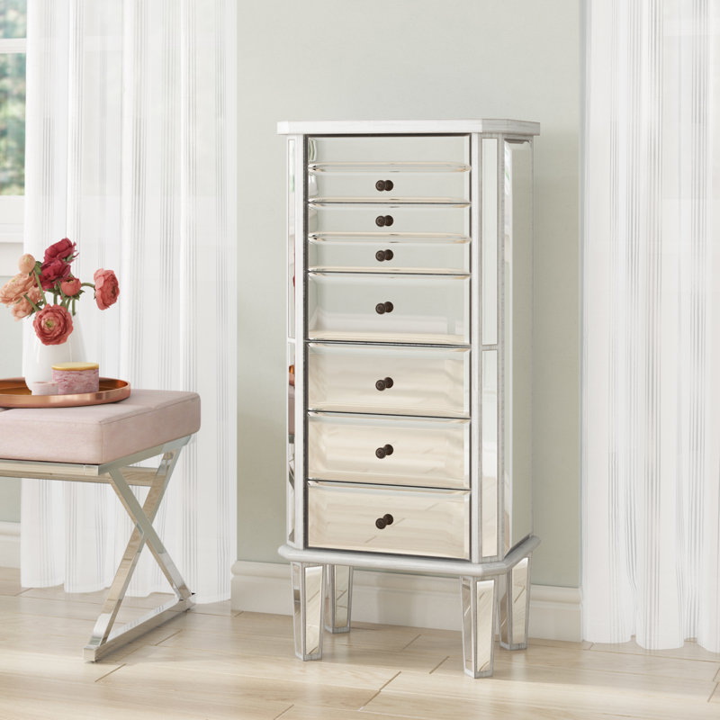 Dasheil 18'' Wide Freestanding Jewelry Armoire