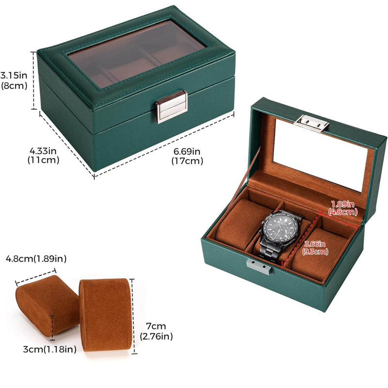 Watch Box +, Midnightgreen