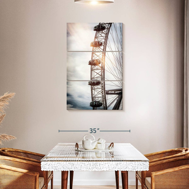 Nicci London Eye Sunset, H 45 po x l 28 po