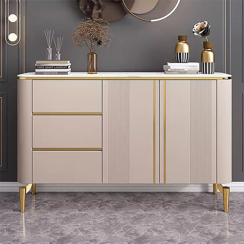 Modern minimalist  tableware storage cabinet