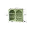 Armoire de rangement à 2 portes