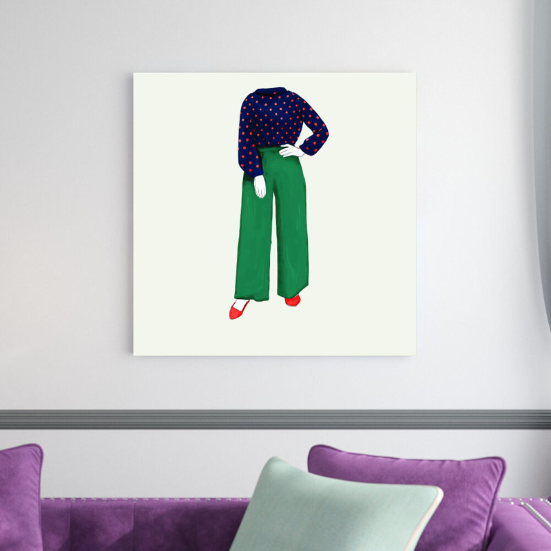 Fashion Fashion - impression sur toile tendue, H 30 po x l 30 po