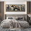 Impression sur toile encadrée «Wood Panneau Effect»-111652926-111652928