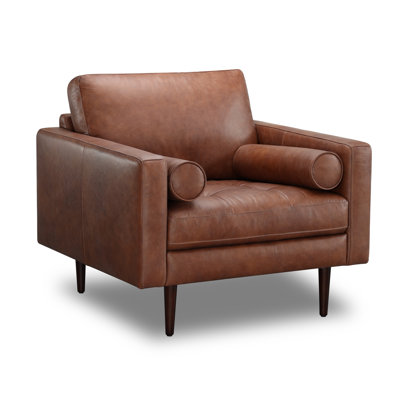 Arlo Genuine Leather Armchair