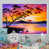 White Floater Framed Canvas