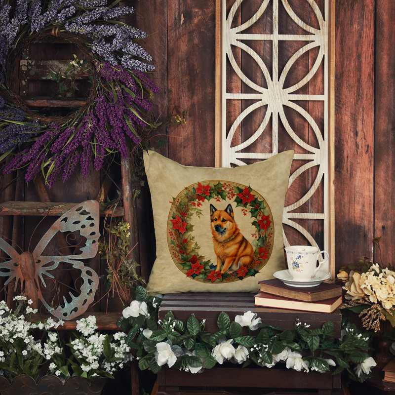 Coussin Christmas, 14 po x 14 po, Carré