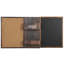 Wall Mounted Entryway Organiser Rack With Chalkboard