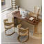 Light Luxury Modern L-Shaped Solid Wood Desk-94981571
