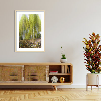 «Spring grove» par Christina Sillen, impression sur bois encadrée