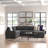 Ketterman Upholstered U-Shaped Sectional Left Hand Facing-2101365956