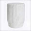 Table d'appoint d'extérieur sculptée Cicci, en béton léger, multifonctionnelle, durable et élégante pour une utilisation intérieure et extérieure-596519833