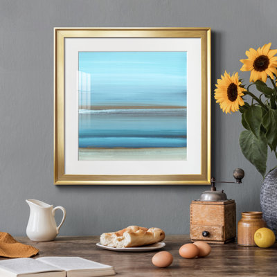 «By the Sea I» par J Paul, reproduction d'art sur papier encadrée