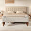 Banc rembourré 51,48 po-656037437