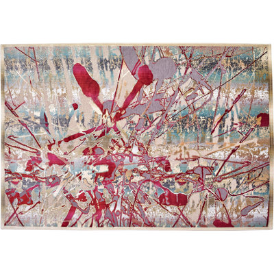 Droney Abstract Hand Woven Area Rug