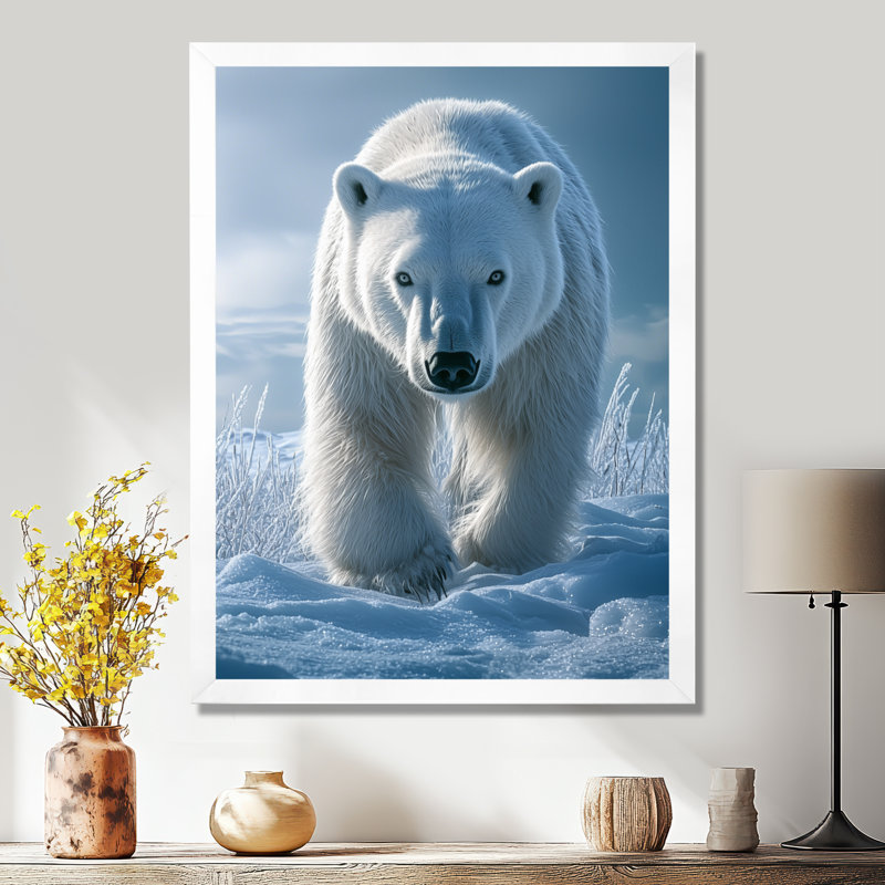 Emsworth - animaux, impressions sur toile, H 32 po x l 16 po, Reproduction encadrée d'une seule photo, Blanc